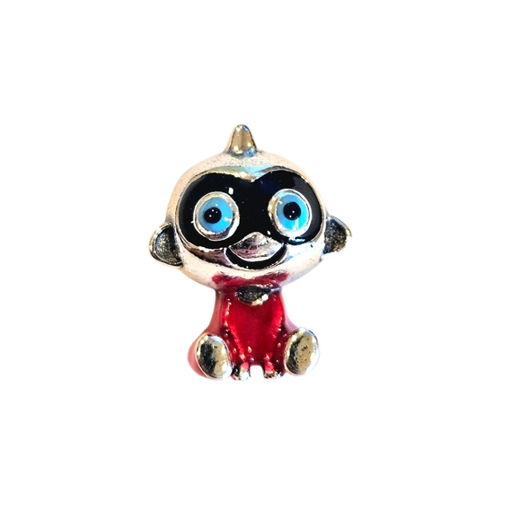 🎆Disney Pixar Sterling Silver Baby Jack from The Incredibles Bracelet Charm - Picture 2 of 4